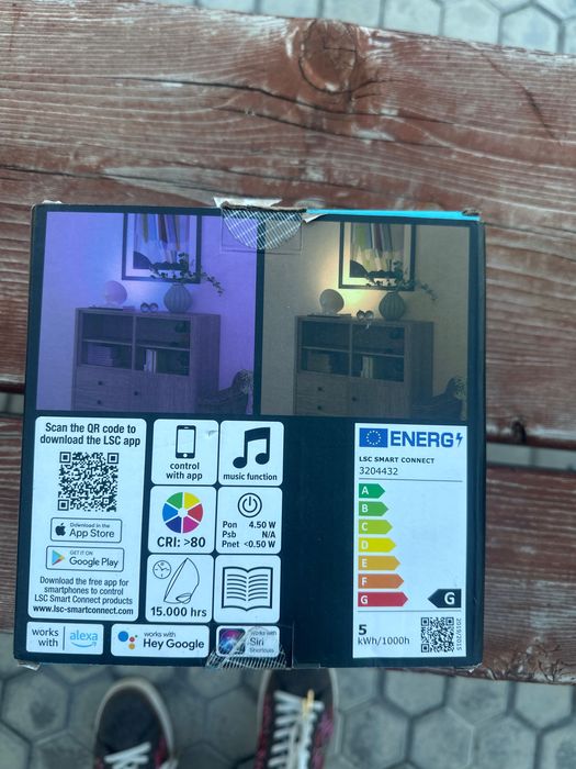 лампа smart mood light