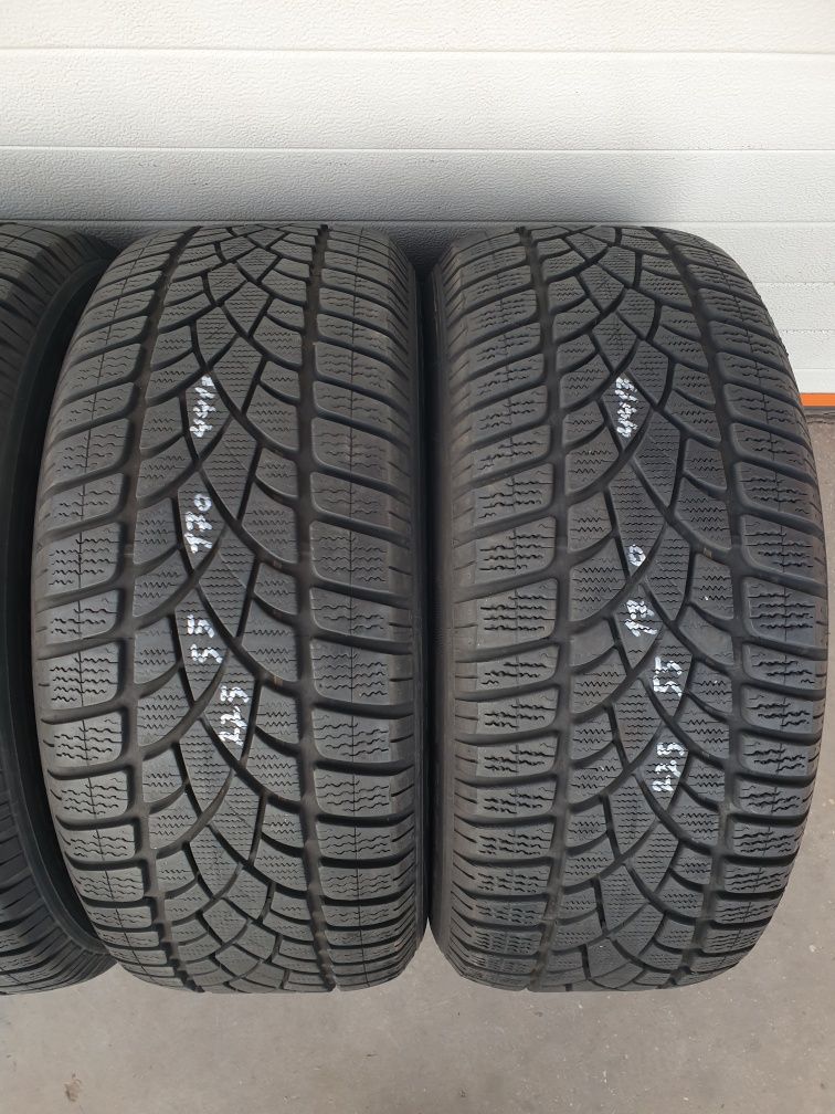 Зимни гуми 4 броя DUNLOP WinterSport 3D 225 55 R17 дот 4417