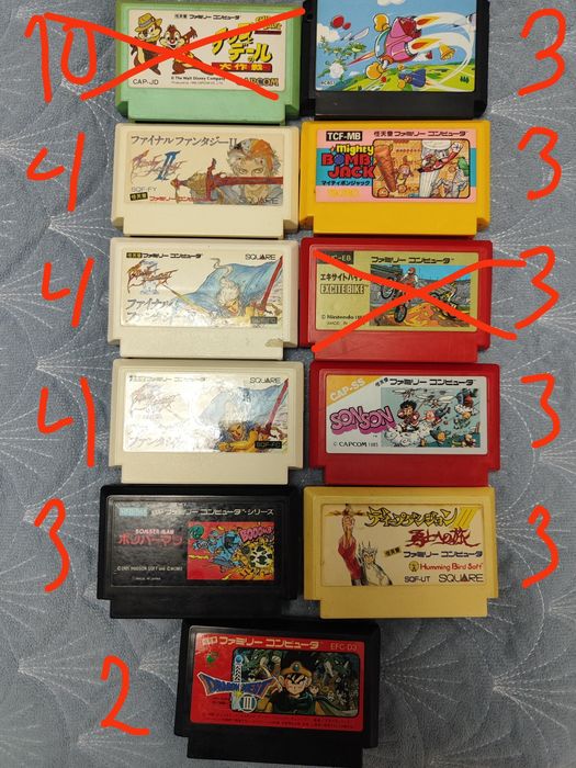 Famicom / Dendy игры