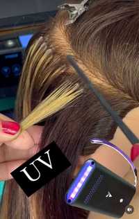 Наращивание волос UVсветом новая технология