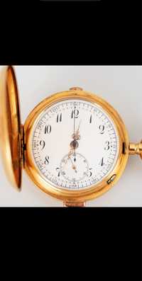 Златен часовник репетир хронограф