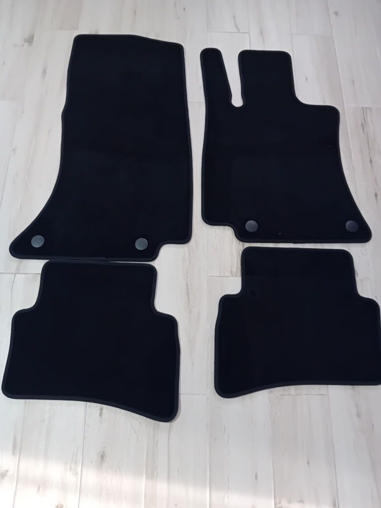 Covorase auto din velur Premium Black, Mercedes-