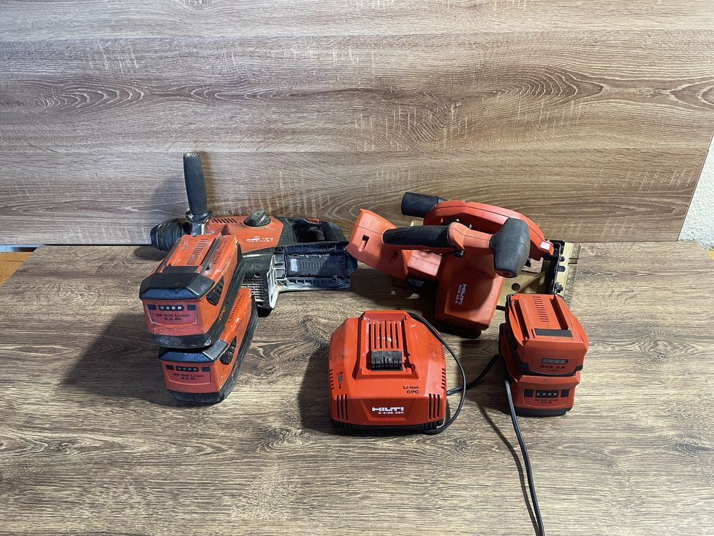 Hilti te 30 a 36 6 amp + hilti scw a 22 pret 1600 ron