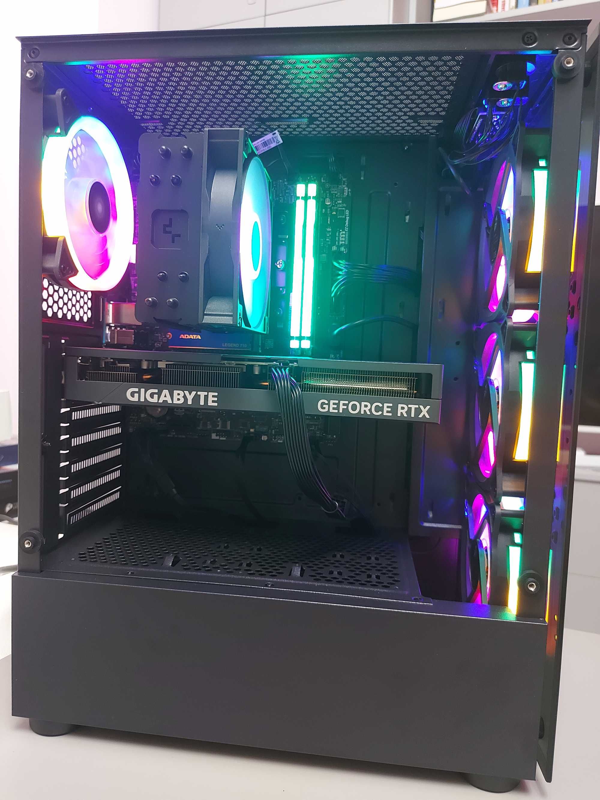 RTX 4060 Ti/Intel Core i5-14600KF/32GB RAM/1TB SSD/Чисто Нов+Гаранция!