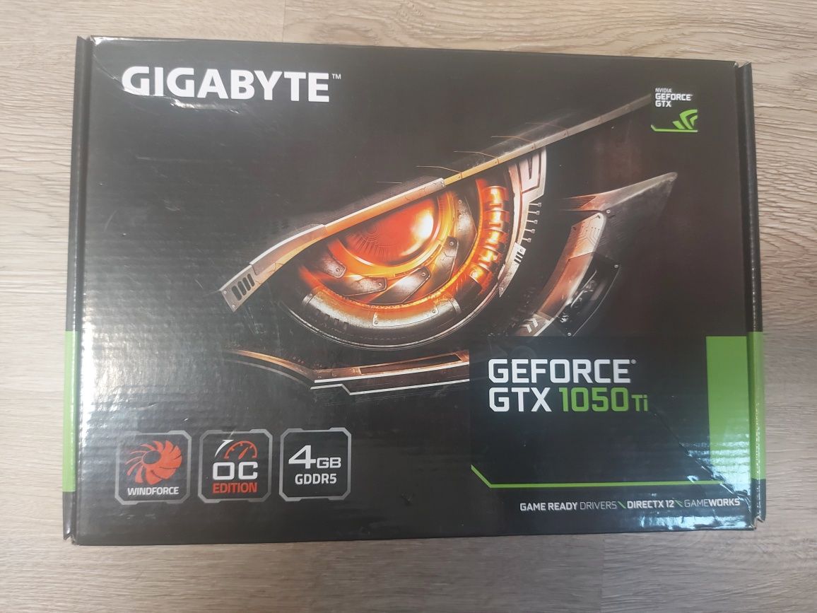 Geforce GTX 1050 Ti windforce OC edition