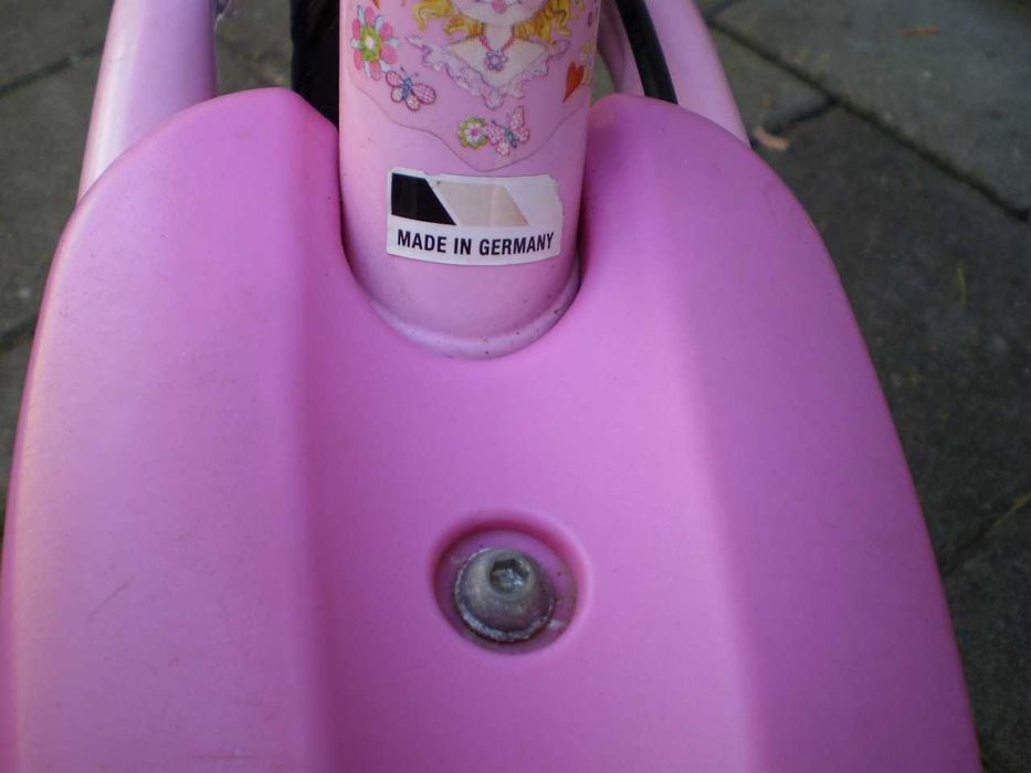 Bicicleta PUKI Prinzessen Lilfee Germania cu roti de 12 fara pedale