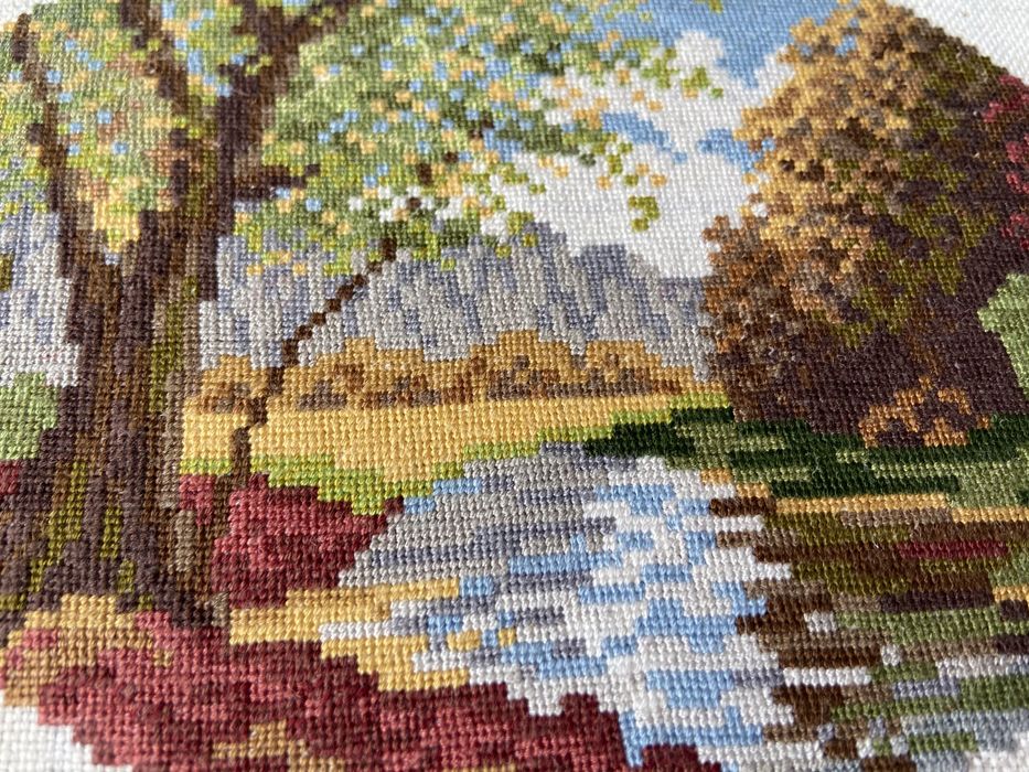 Гоблен Зима, Брези, есен