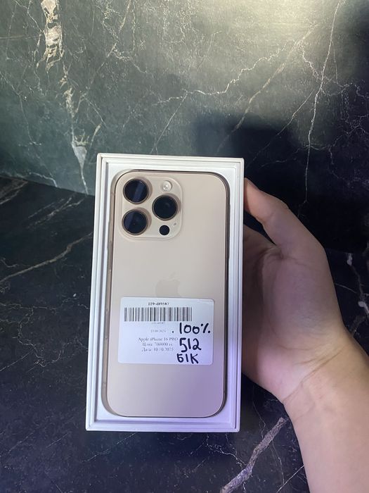 Iphone 16 про 512GB,100%