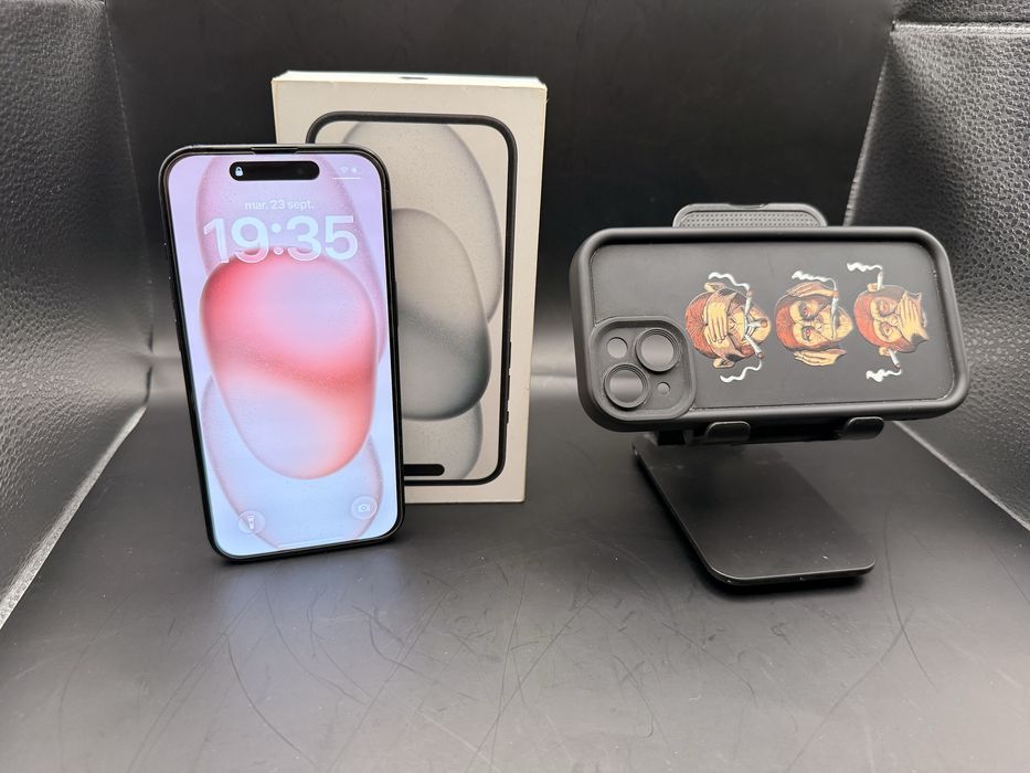iPhone 15 Black 128GB Full Box