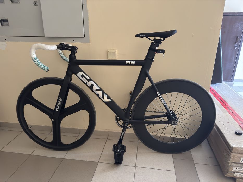Gray f16 fixed gear фикс