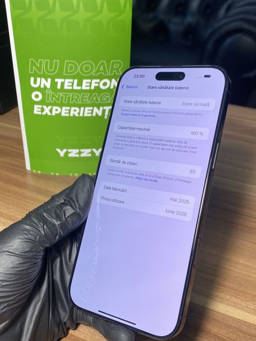 iPhone 16 Pro Max • 256 GB • Black Titanium