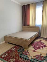Двуспальная кровать с матрасом 64000тг