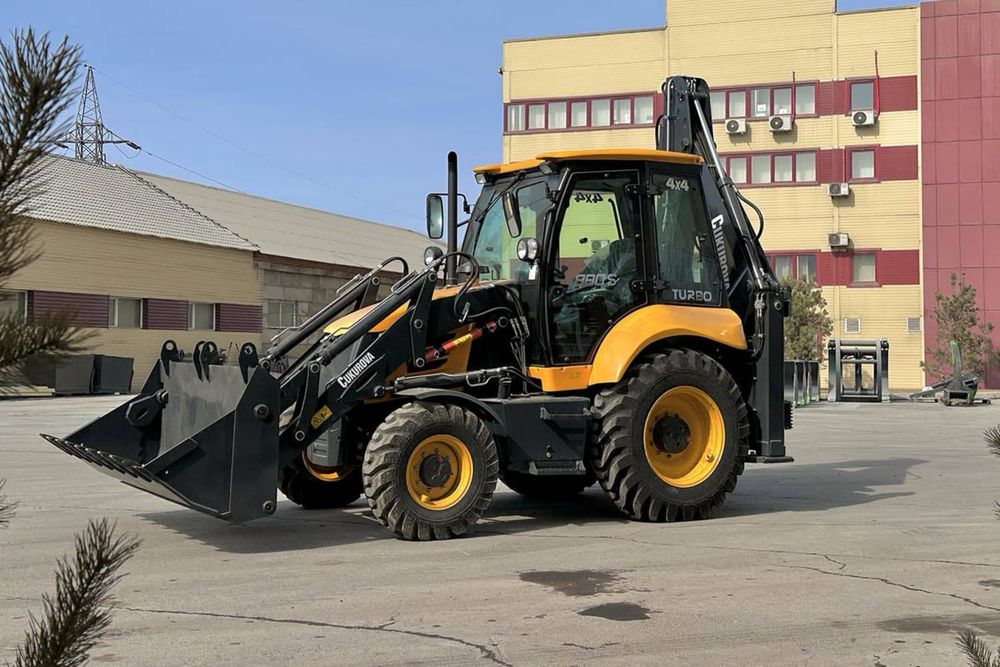 Погрузчик эксковатор 3в1 15.000/час