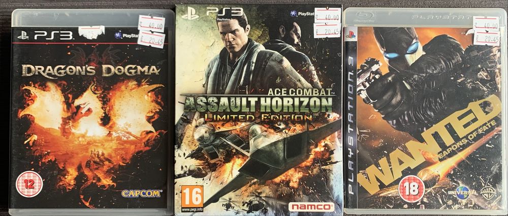 PS3/ Playstation игри, Hunted,Ace combat assault horizon,