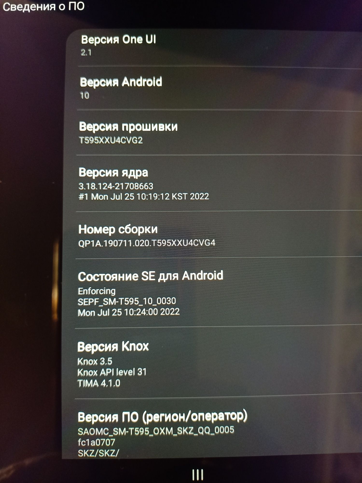 Samsung Galaxy Tab A (SM-T595)