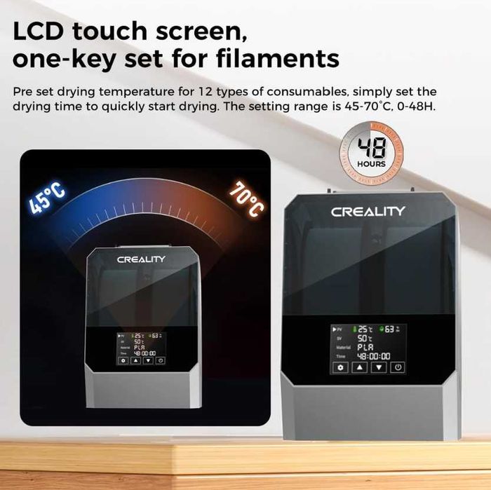 Uscător de filament oficial Creality Space PI Plus 2025