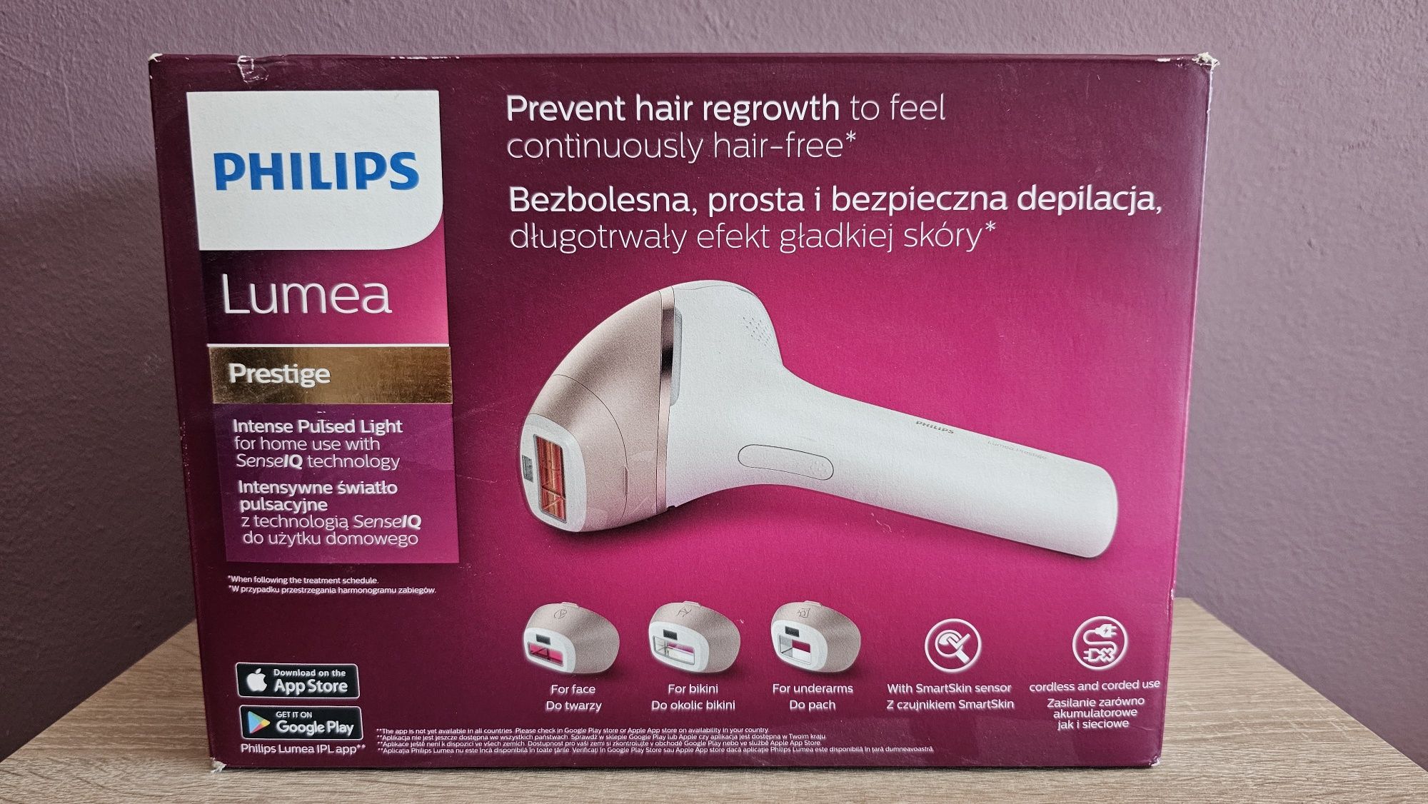 Phillips Lumea Prestige BRI956 Фотоепилатор Епилатор
