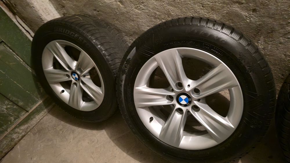 Jante BMW F30/31 r16 cauciucuri iarna 225 55 16
