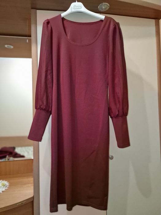 Празнична Рокля бордо