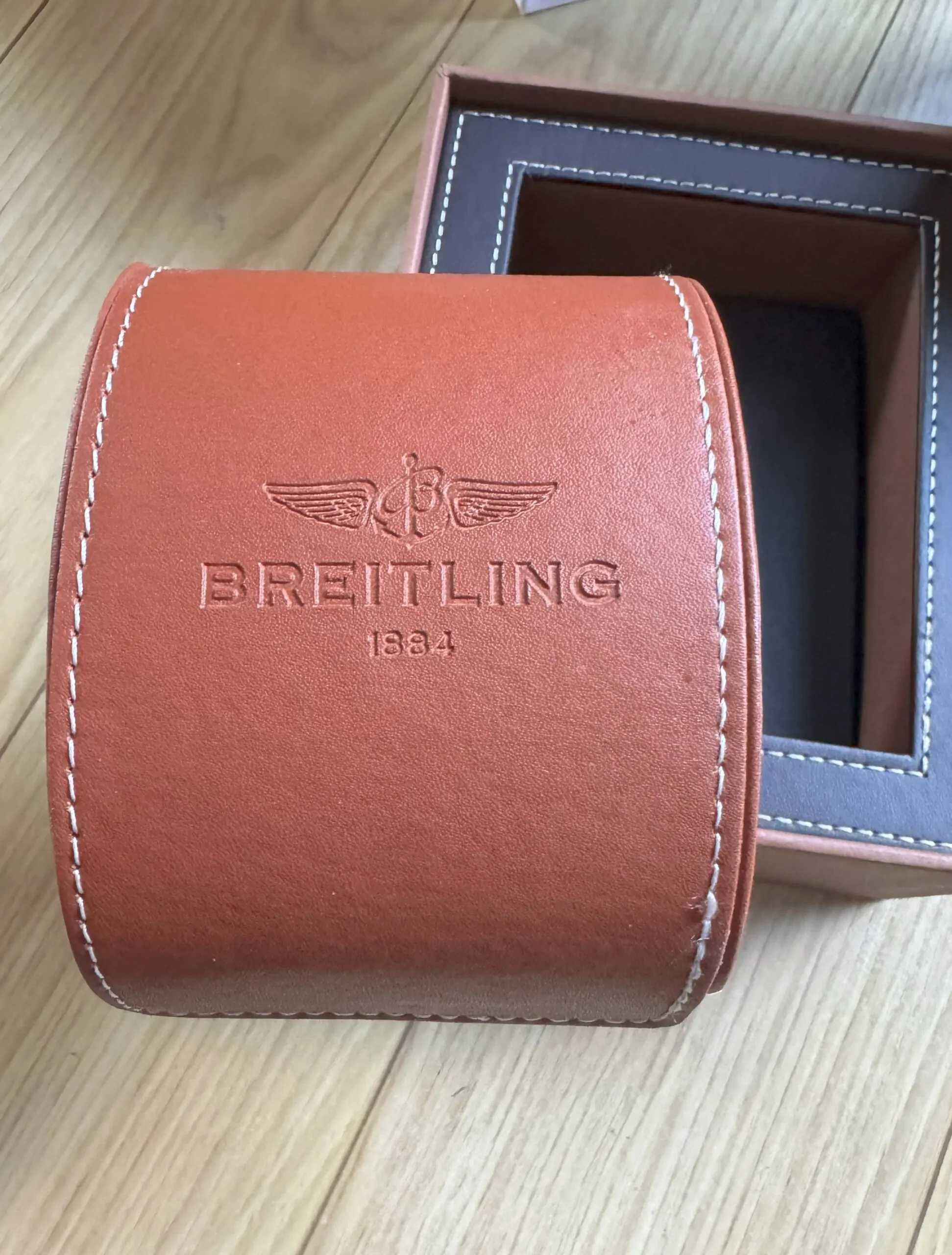 Cutie ceas Breitling din piele calitate ridicata