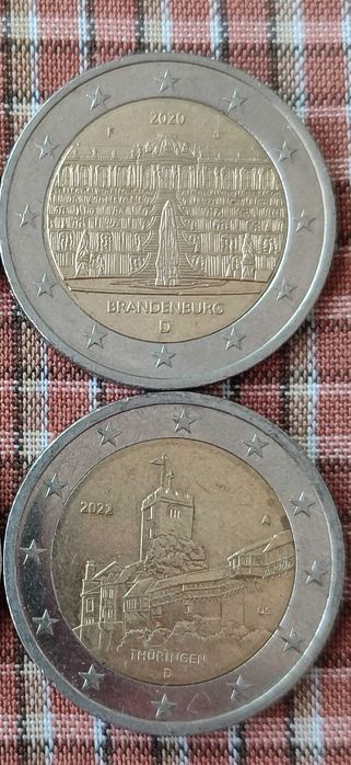 Монети 2€ - Германски катедрали