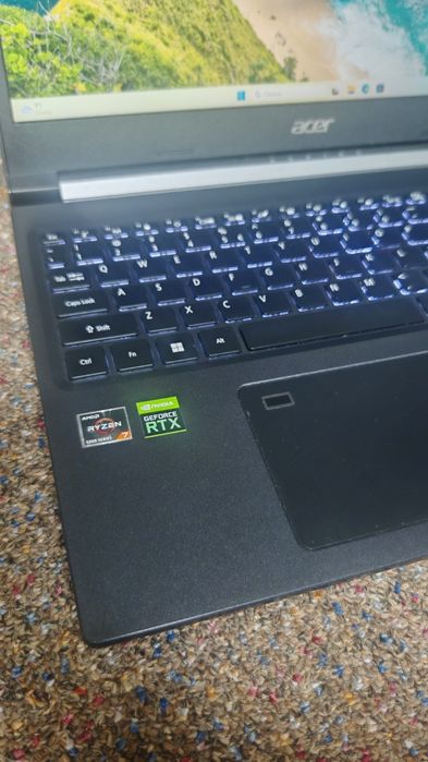 Laptop Gaming RTX Ryzen7 5825 16GB DDR4 512GB SSD