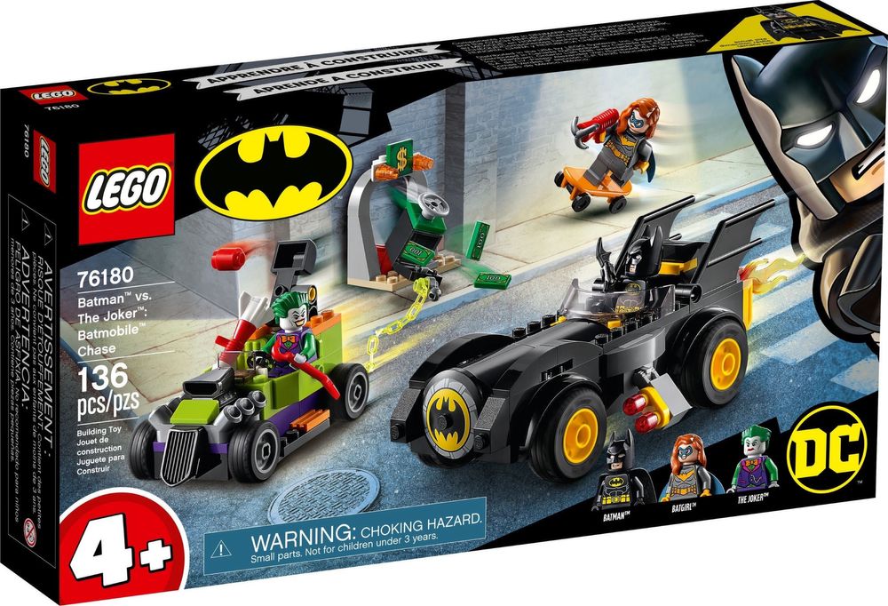 Lego DC Super Heroes 76180 - Batman vs. The Joker: Batmobile Chase