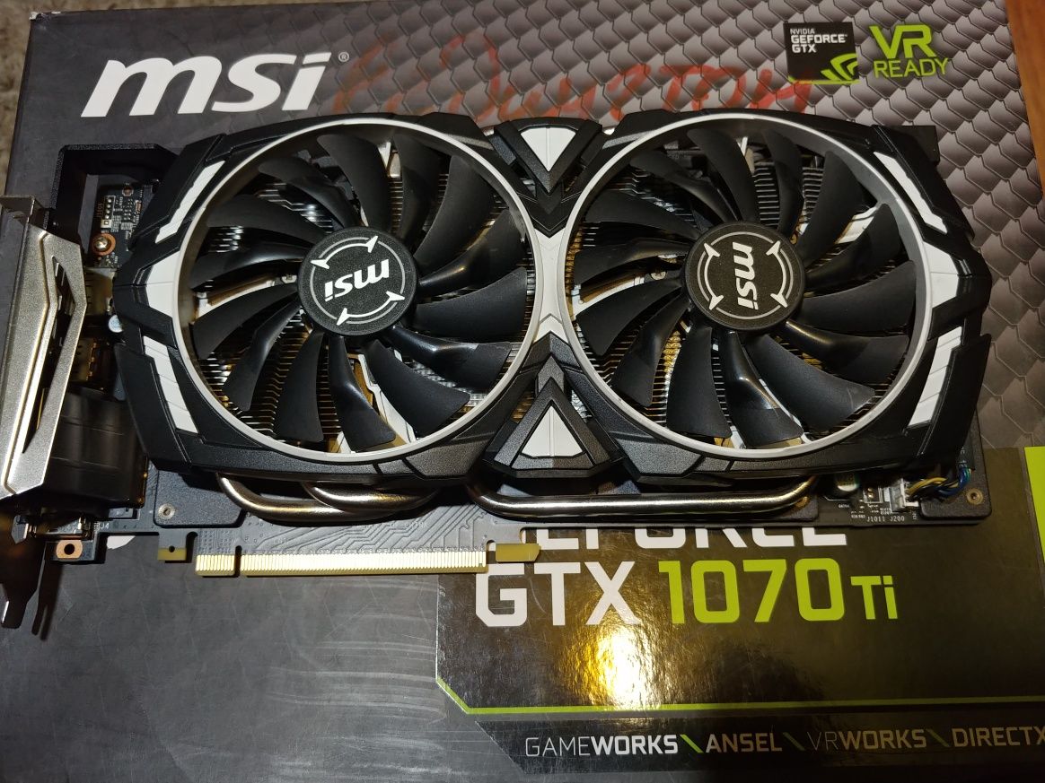 Видеокарта Geforce GTX 1070 Ti