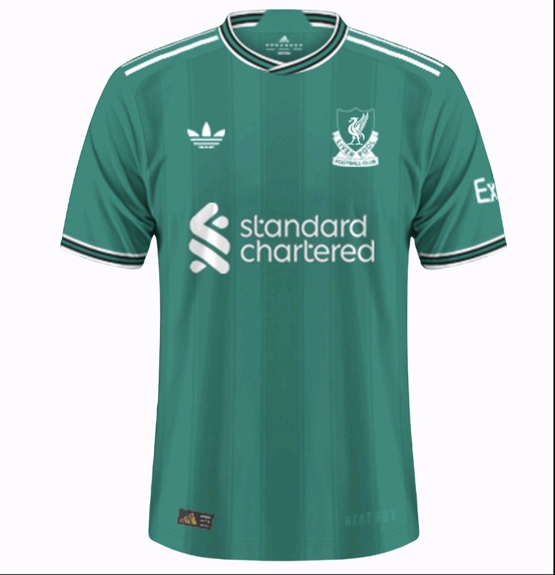 Liverpool 25/26 Новия модел Ливърпул  Тениска Adidas