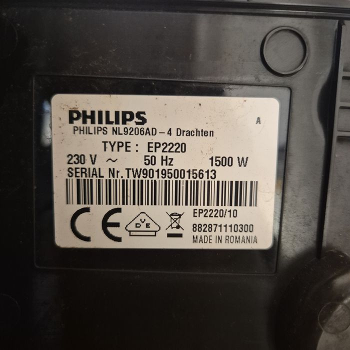 Espressor Expresor boabe cafea Philips EP 2020