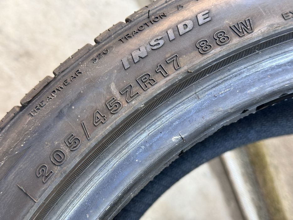 205/45/R17 Trocman 4бр летни dot 4921 8mm
