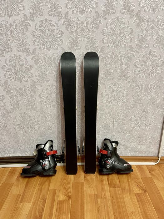 Schiuri copii 70 cm atomic cu clapari set
