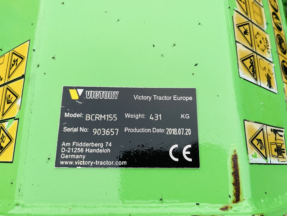 Tocatoare de resturi vegetale 1.60 m, Victory Germania 2010, cu cardan