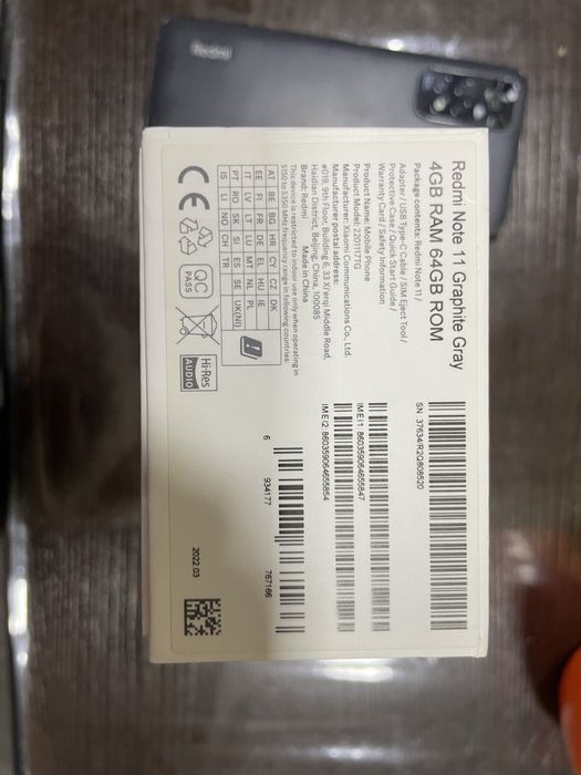 Redmi Note 11 4/64GB