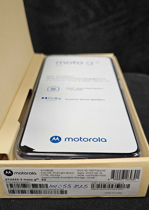 Motorola XT2433-5 Moto G35 5G Dual Sim 4GB RAM 128GB