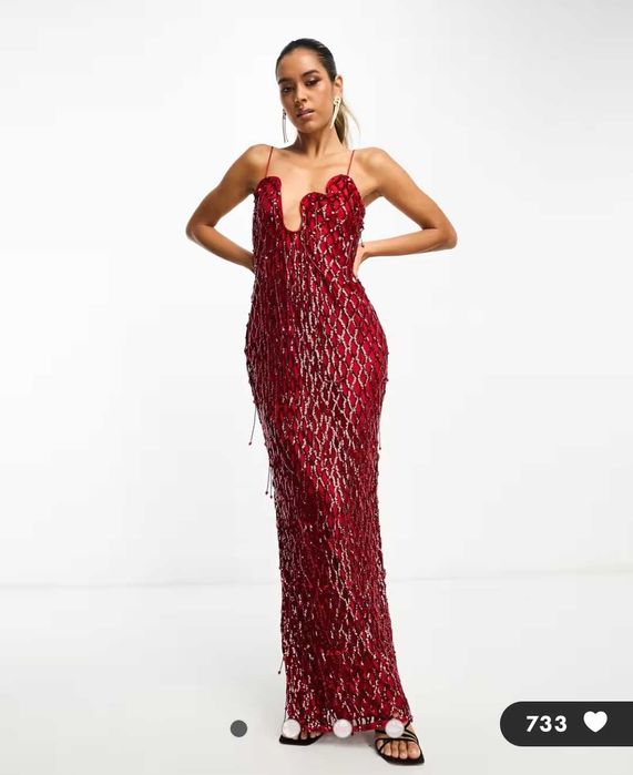 Rochie bijuterie ASOS, mărime 38