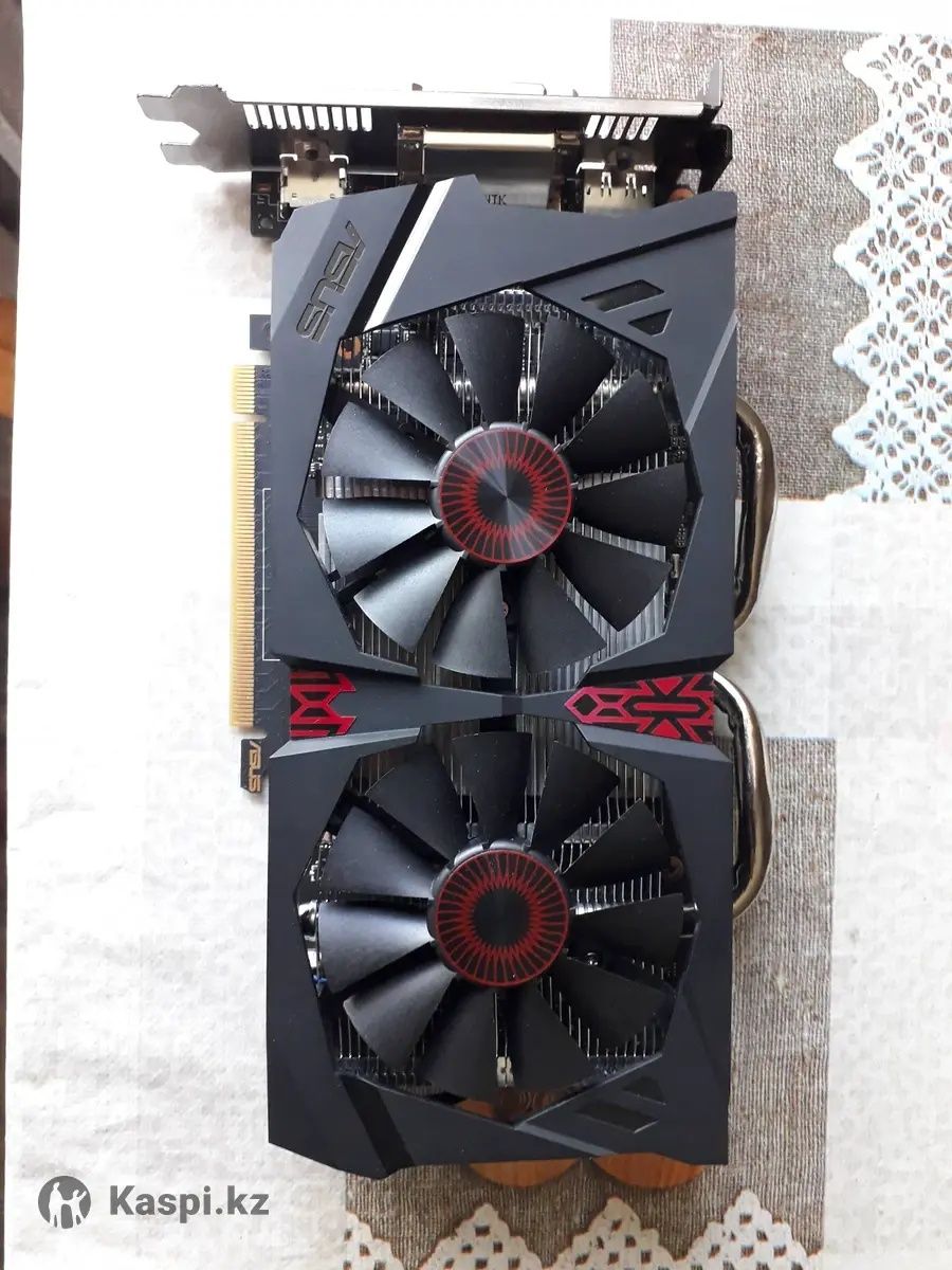 Видеокарта Nvidia GeForce GTX 950 ASUS STRIX GAMING. 2 Gb. Как новая.