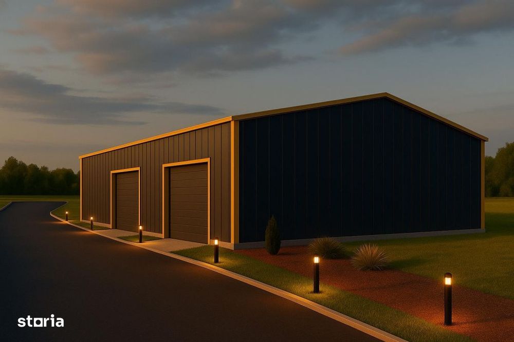 Hala industriala de inchiriat – constructie noua - E85, acces autost