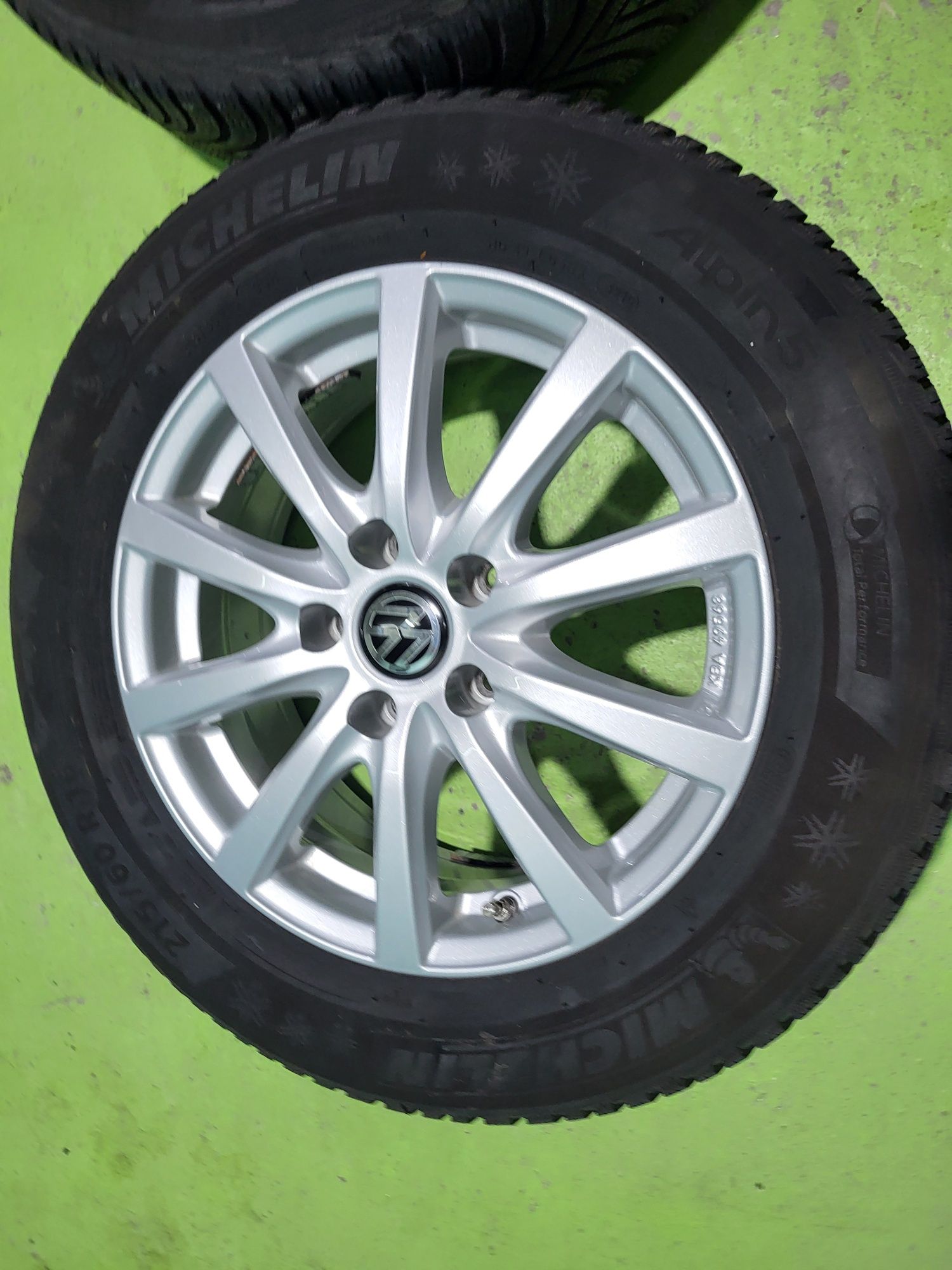16 5x112 Vw Passat Touran Caddy Skoda 5х112 215/60/16 Michelin