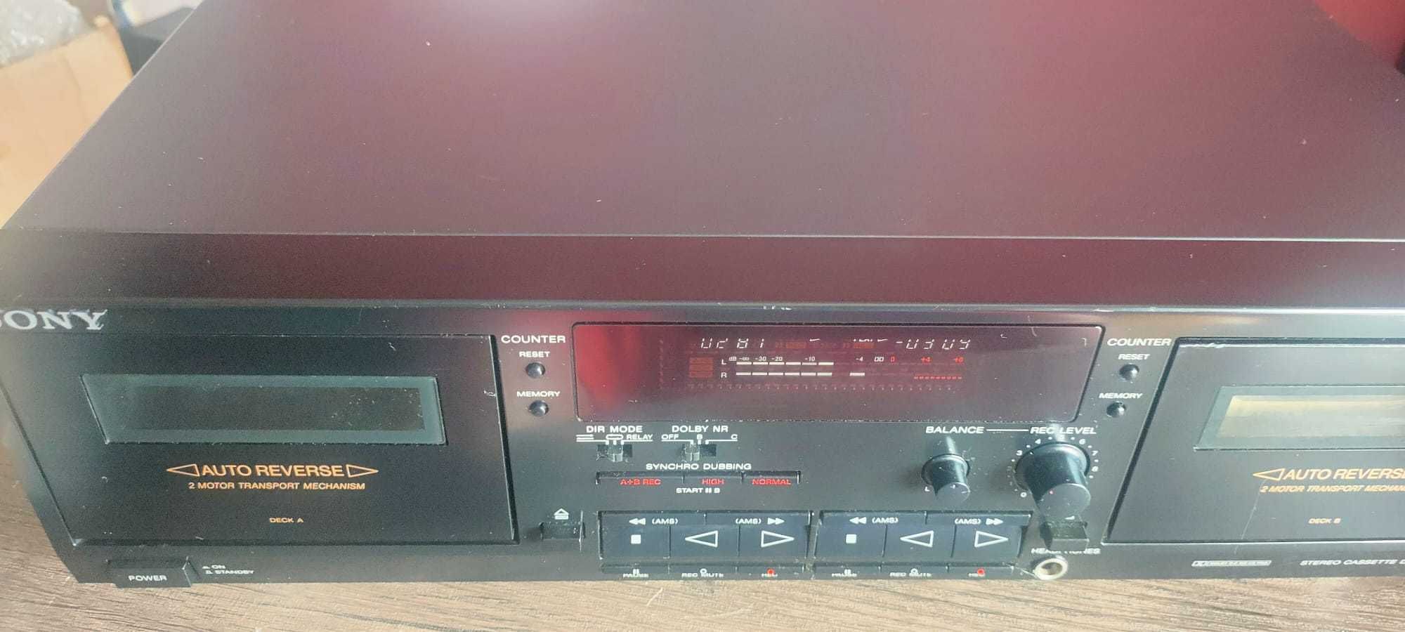 SONY TC-WR690 stereo cassette deck