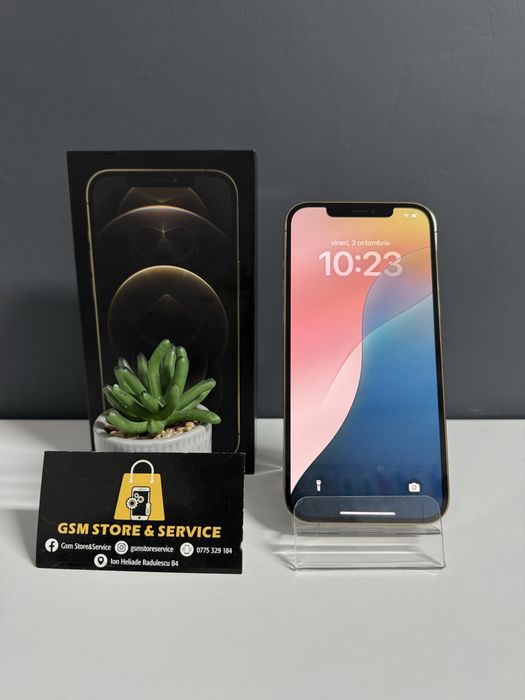 Iphone 12 Pro Max 128Gb Gold 100% Bat Garantie Gsm Store&Service