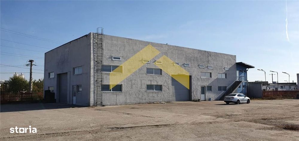 De vanzare doua hale pe un teren imprejmuit 9000 mp zona Gai