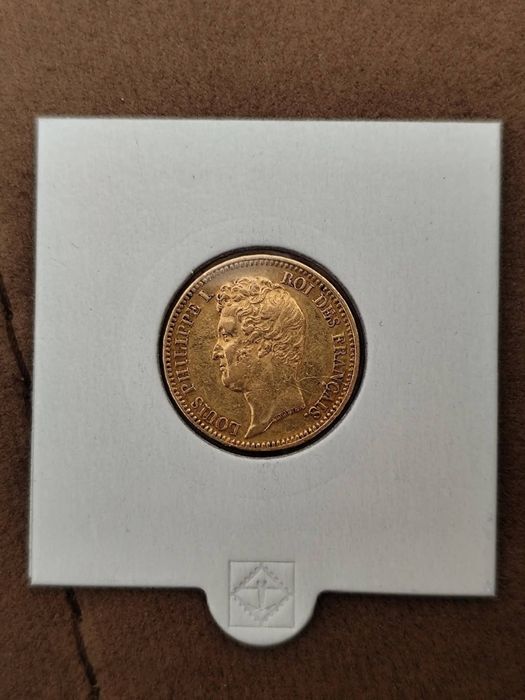 Златна Монета 20 Френски Франка Луи Филип I 1831 г.