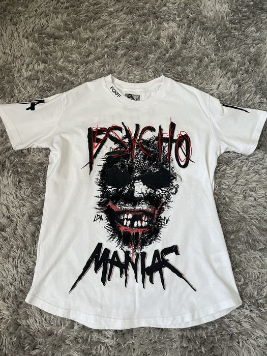 Тениска на Luda Psycho 4 бяла