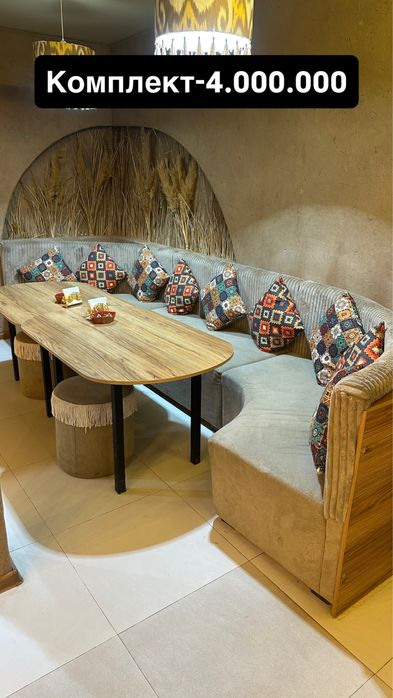 Кафе учун мебеллар