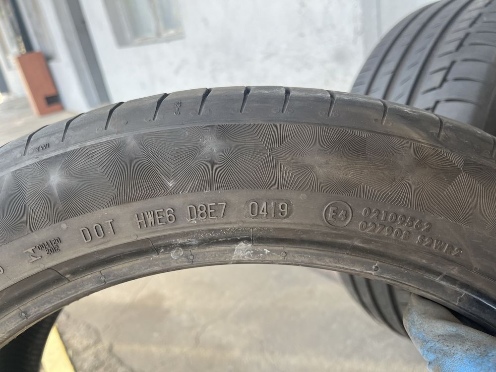 2 бр. летни гуми 235/45/19 Continental DOT 0419 5+ mm