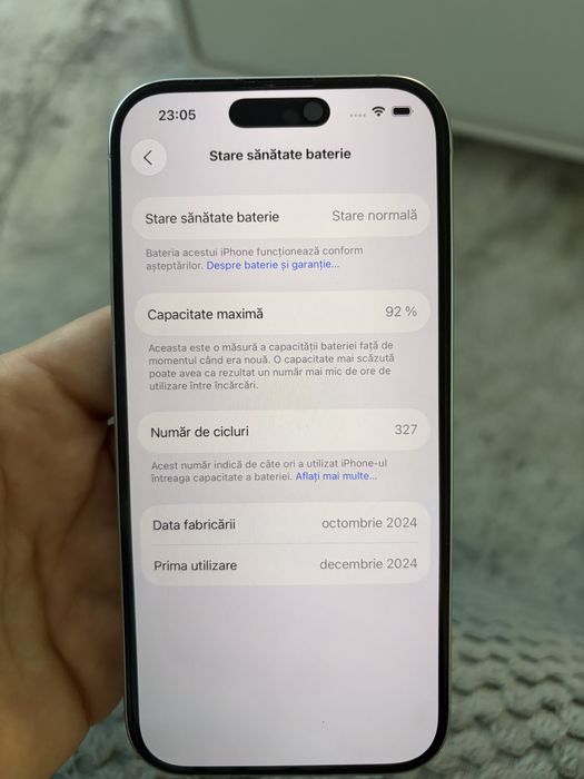 Iphone 16 pro 256 gb white