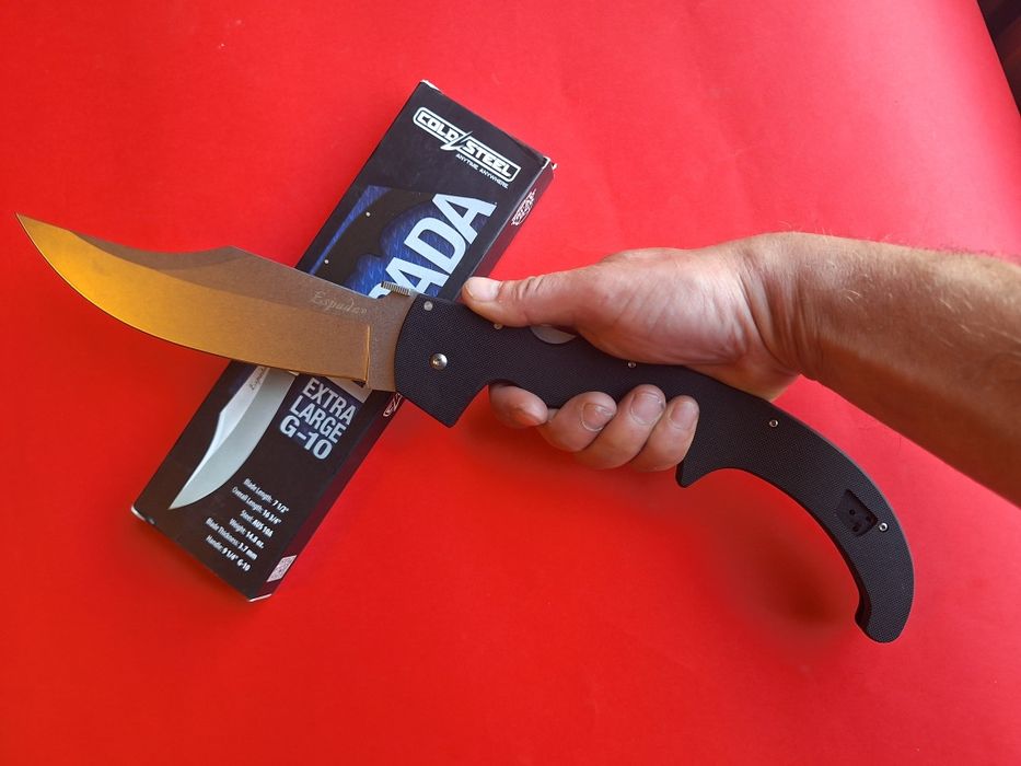 Сгъваем нож Cold Steel-Espada XL Extra large  G-10