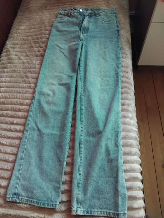 Сини дамски дънки