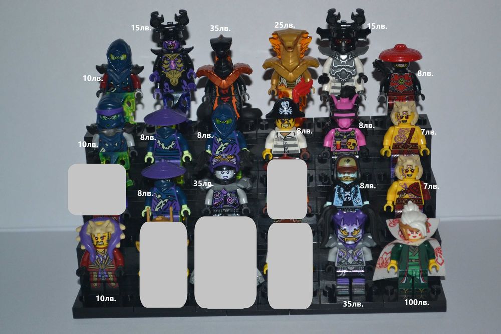 LEGO Ninjago минифигурки {3} / Ниджаго